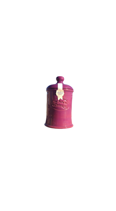 Gros sel céramique mauve Farigoulette