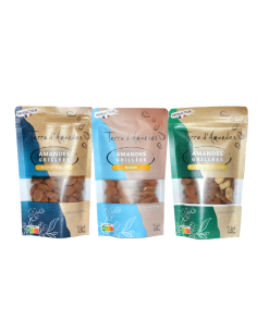 Amandes grillées natures